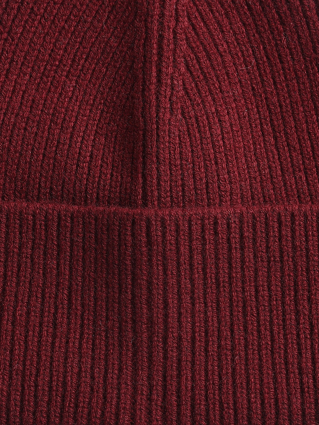 Gant Women Red Solid Beanie Cap