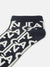 Gant Women Navy Blue Patterned Ankle Length Socks (Pack of 1)