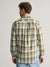 Gant Men Green Checked Button Down Collar Full Sleeves Shirt