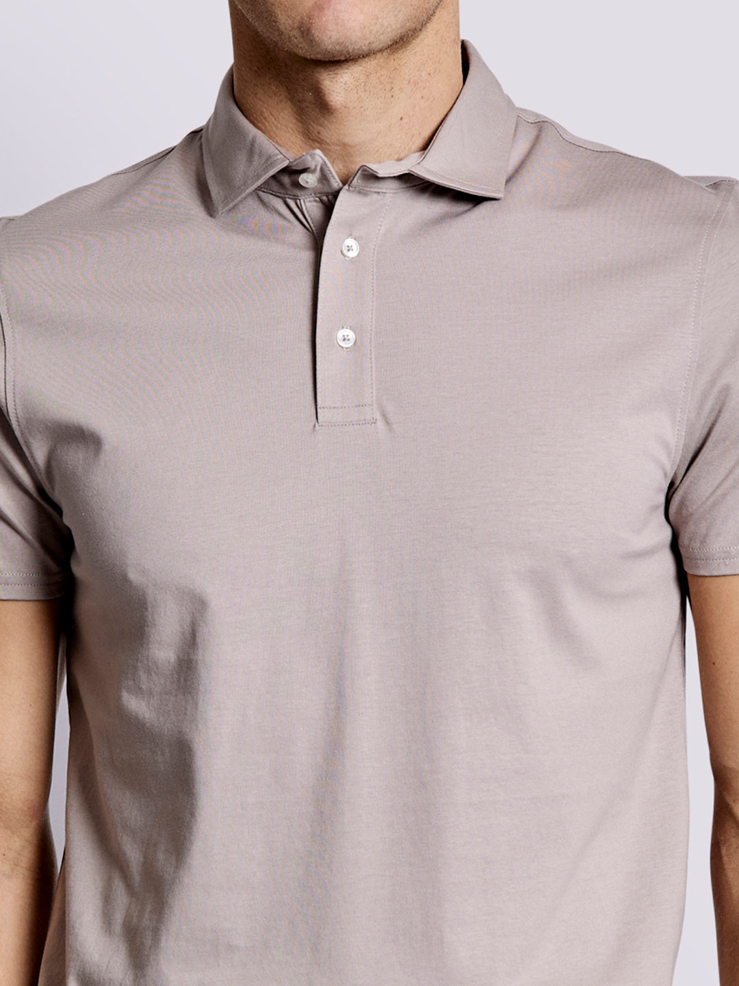 Bruun & Stengade Men Brown Solid Polo TShirt