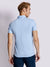 Bruun & Stengade Men Blue Solid Polo TShirt