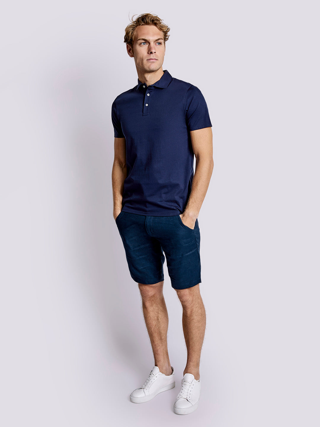 Bruun & outlet stengade polo shirt