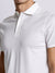 Bruun & Stengade Men White Solid Polo TShirt