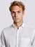 Bruun & Stengade Men White Solid Collar Shirt