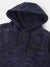 Blue Giraffe Boys Solid Hood Sweatshirt