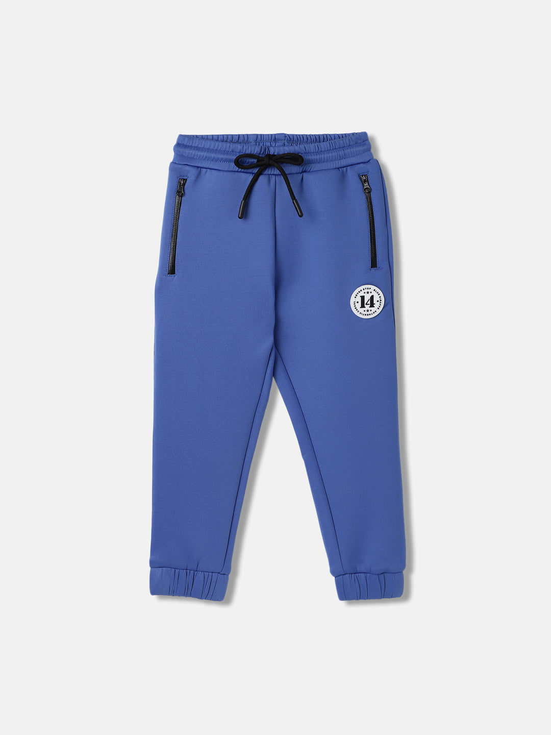 Blue Giraffe Boys Solid Regular Fit Sweatpant