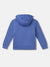 Blue Giraffe Boys Solid Full Sleeves Hooded Sweatshirt