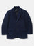 Blue Giraffe Boys Solid Full Sleeves Notched Lapel Blazer