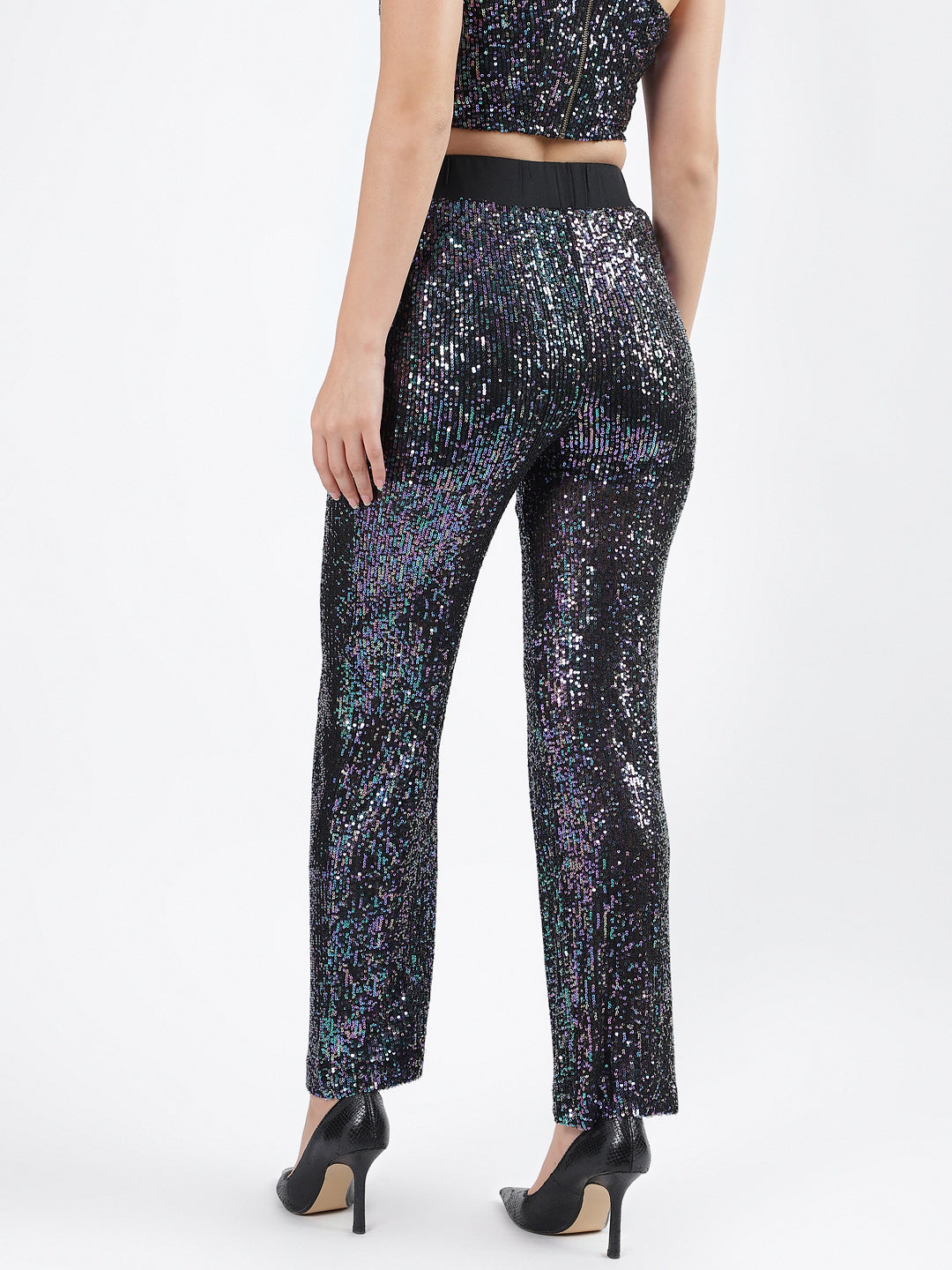 Golden Goose wide-leg sequin-embellished Trousers - Farfetch