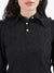 Centre Stage Women Solid Collar Full Sleeves Top