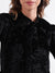 Centre Stage Women Solid Full Sleeves Tie-Up Top