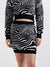 Elle Women Printed Fitted Skirt