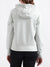 Elle Women Solid Full Sleeves Hooded Sweatshirt