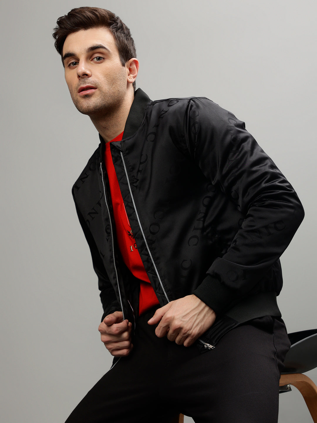 Classy Mens Black Leather Jacket With Hood | Shop Now