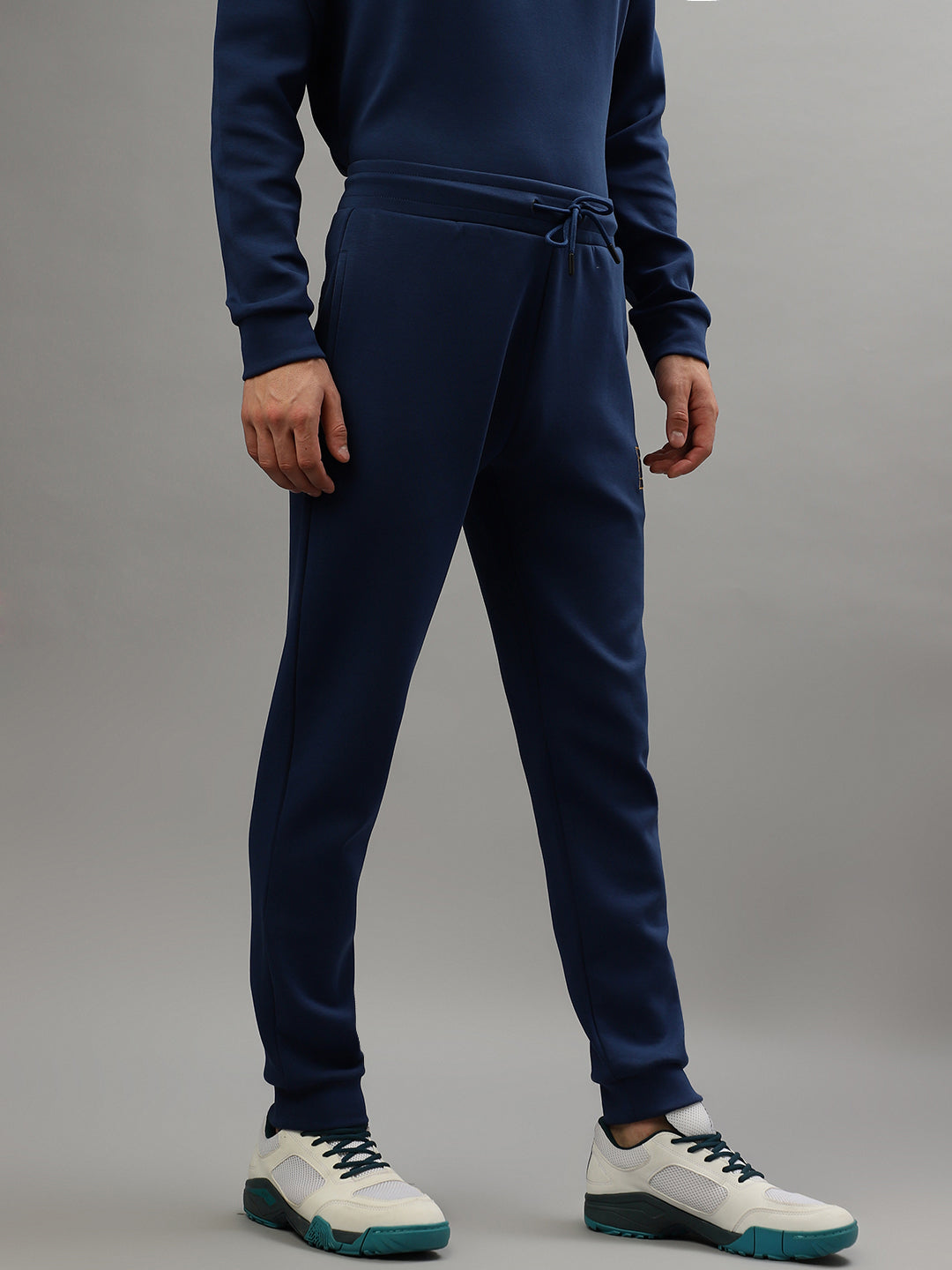 Iconic Men Solid Regular Fit Sweatpant