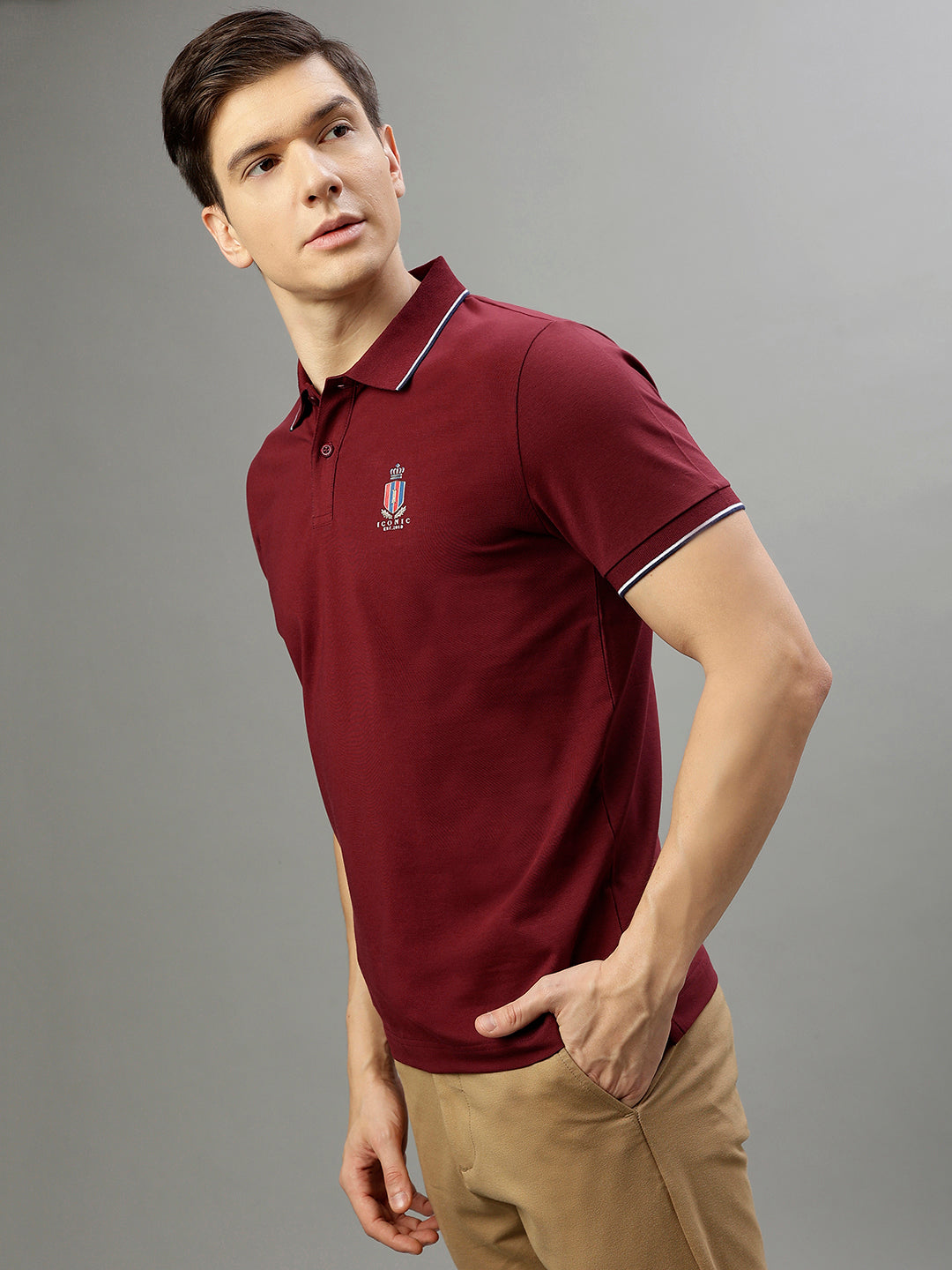 Iconic Red Fashion Regular fit T-Shirts