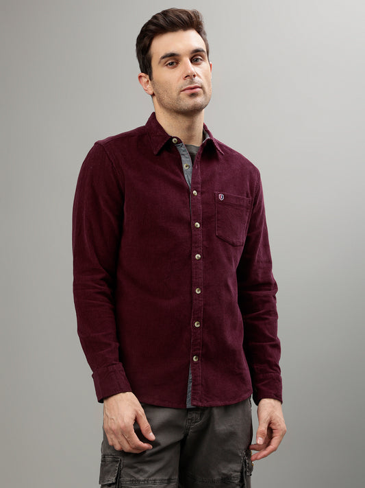 Iconic Red Fashion Regular fit Shirts