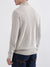 Iconic Men Beige Solid High Neck Sweater