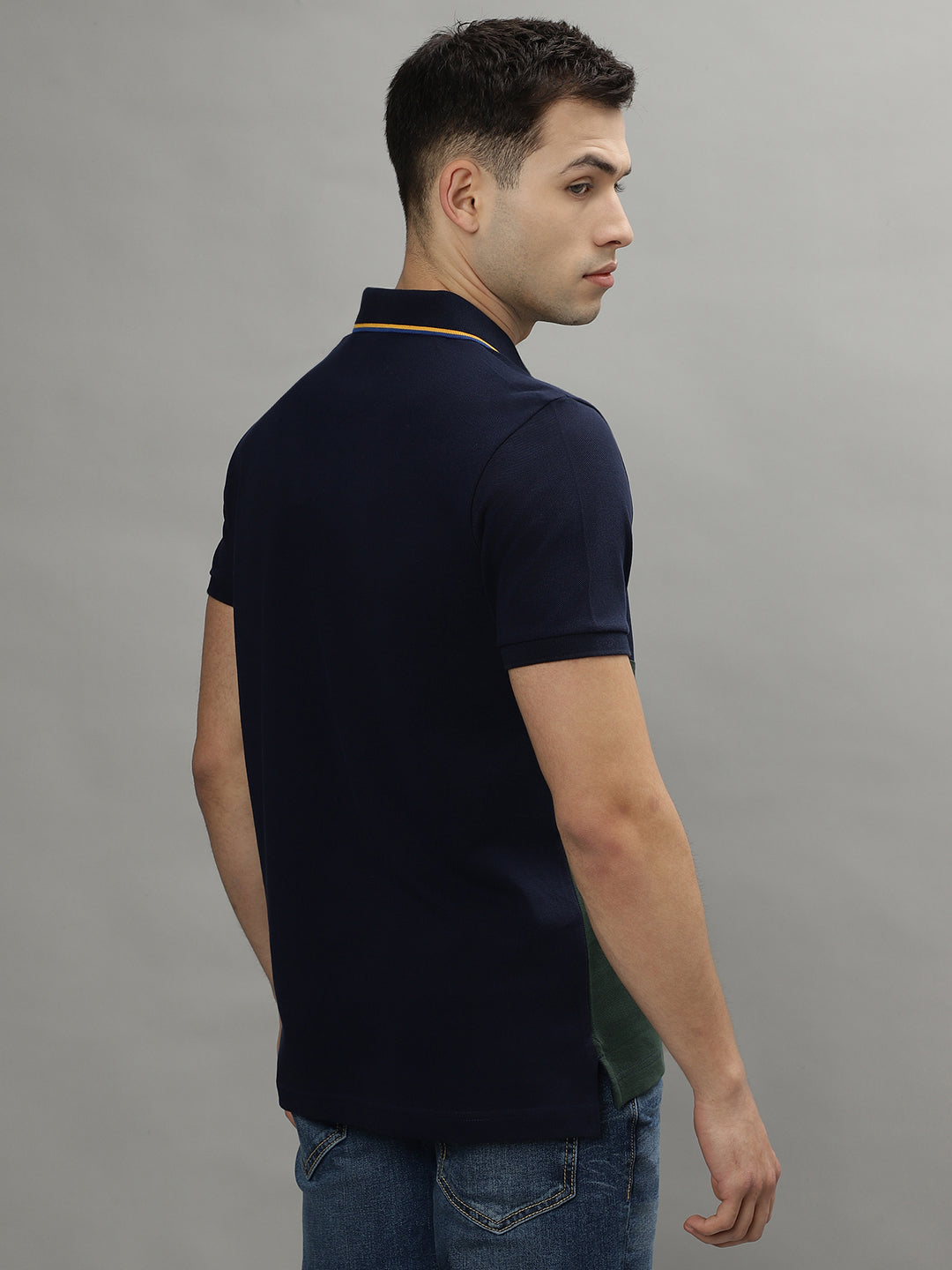 Iconic Multi Color Fashion Regular Fit Polo T-Shirt