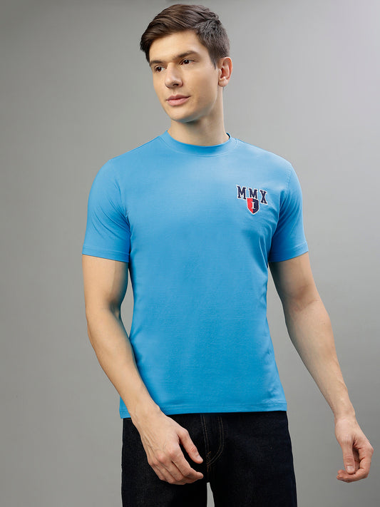 Iconic Blue Fashion Regular fit T-Shirts