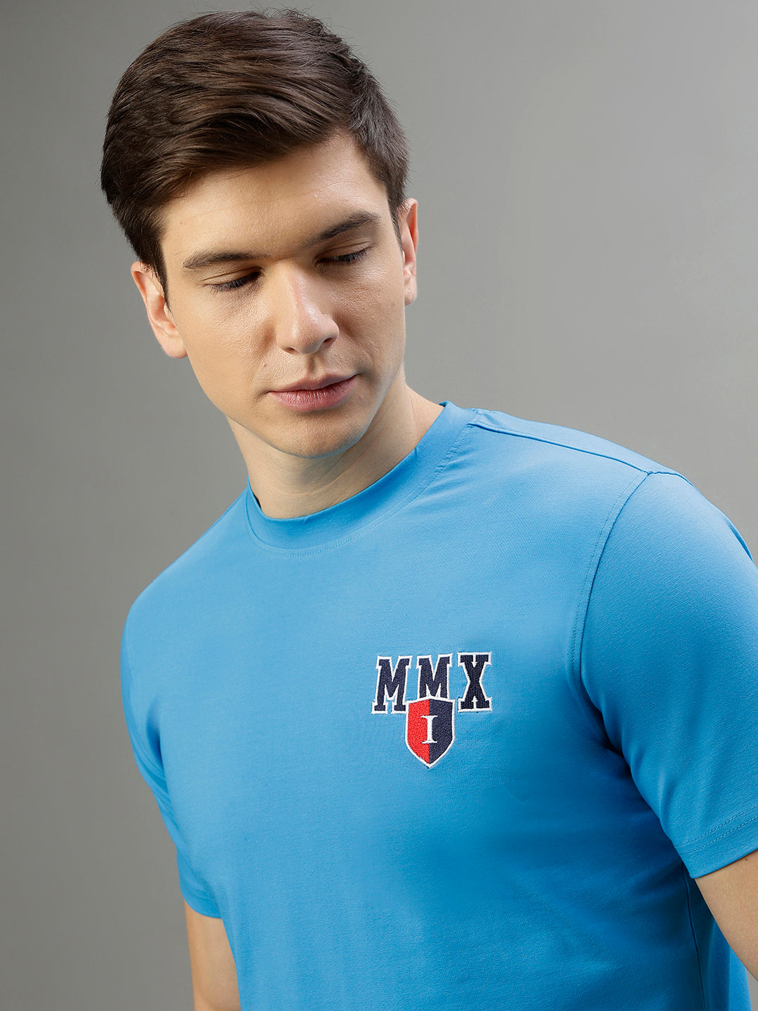 Iconic Blue Fashion Regular fit T-Shirts