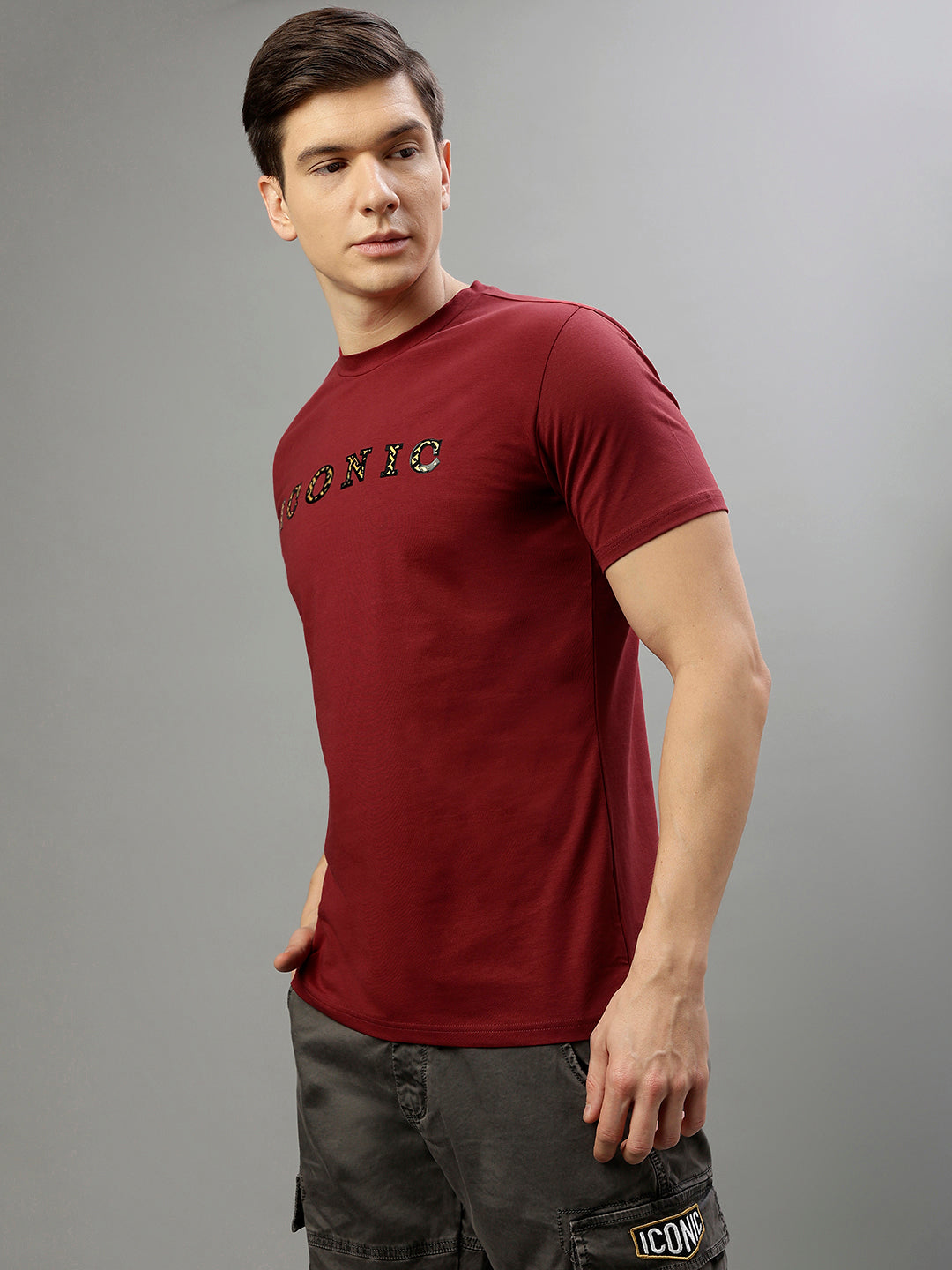 Iconic Red Fashion Regular fit T-Shirts