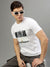 Iconic White Fashion Printed Regular fit T-Shirts