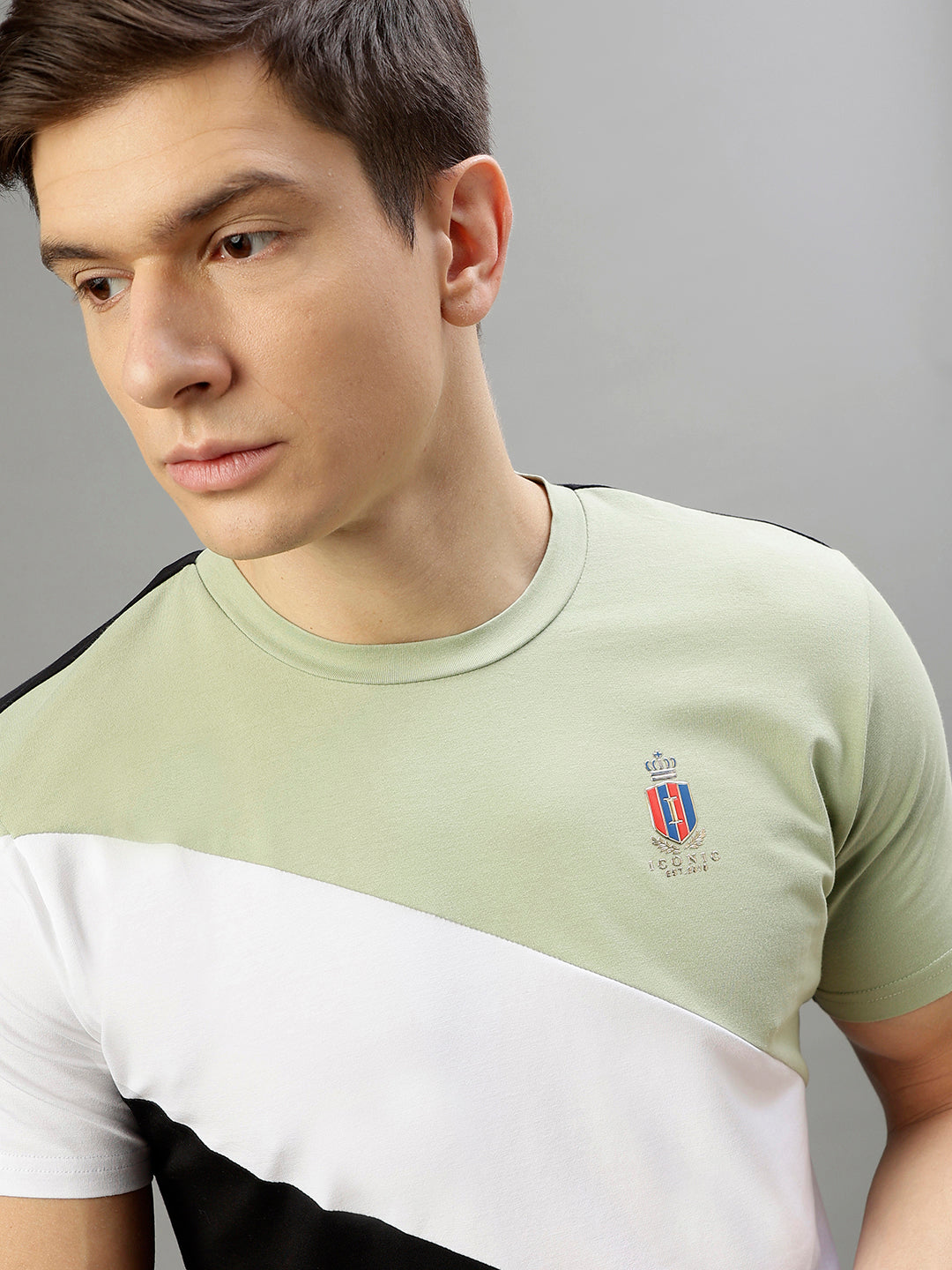 Iconic Multi Color Fashion Regular fit T-Shirts