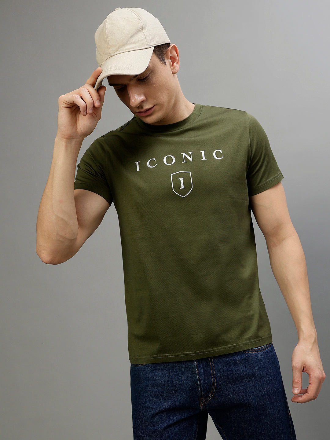 Iconic Green Fashion Regular fit T-Shirts