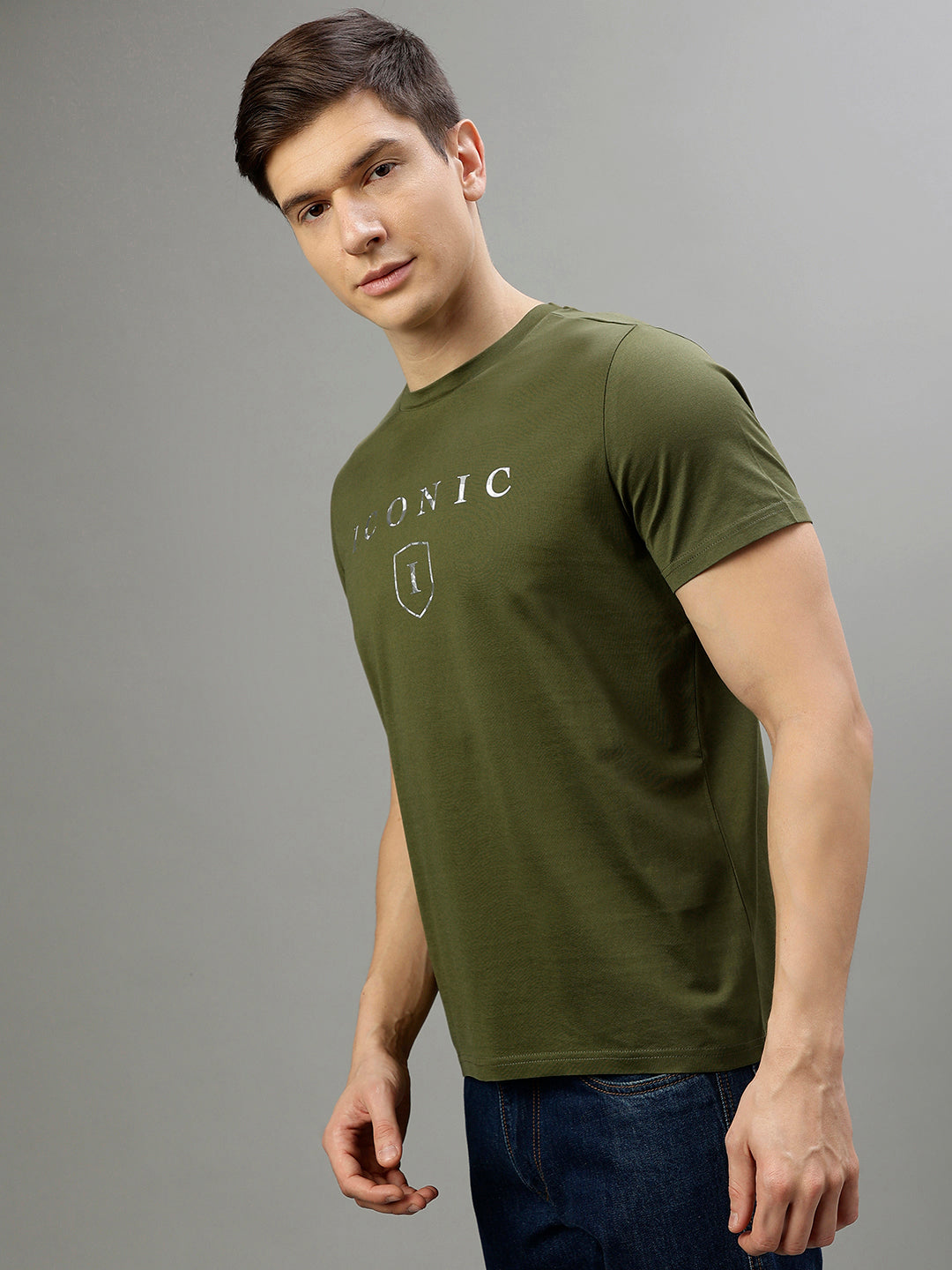 Iconic Green Fashion Regular fit T-Shirts