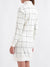 Iconic Women Checked Full Sleeves Turtle Neck Dress