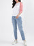 Iconic Women Blue Faded Relaxed Fit Jeans