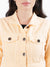 Iconic Women Solid Collar Full Sleeves Jacket