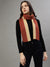 Iconic Women Multi Colour blocked Muffler