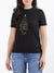 Iconic Black Fashion Regular Fit T-Shirt