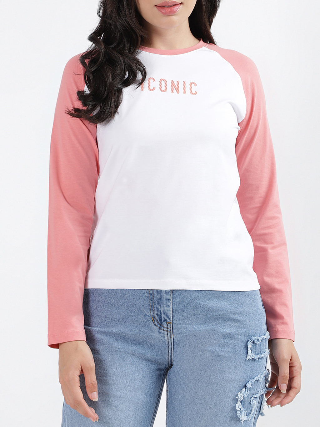 MR, Iconic Tee - Taupe, Workout Shirts Women