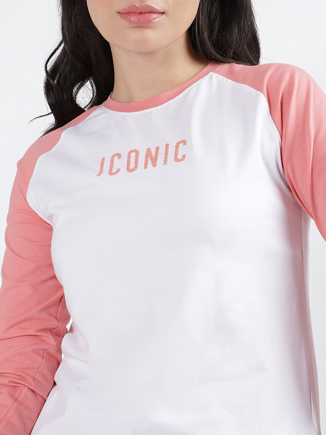 Iconic Multi Fashion Color Block Regular Fit T-Shirt