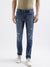 Lindbergh Men Blue Solid Tapered Fit Jeans