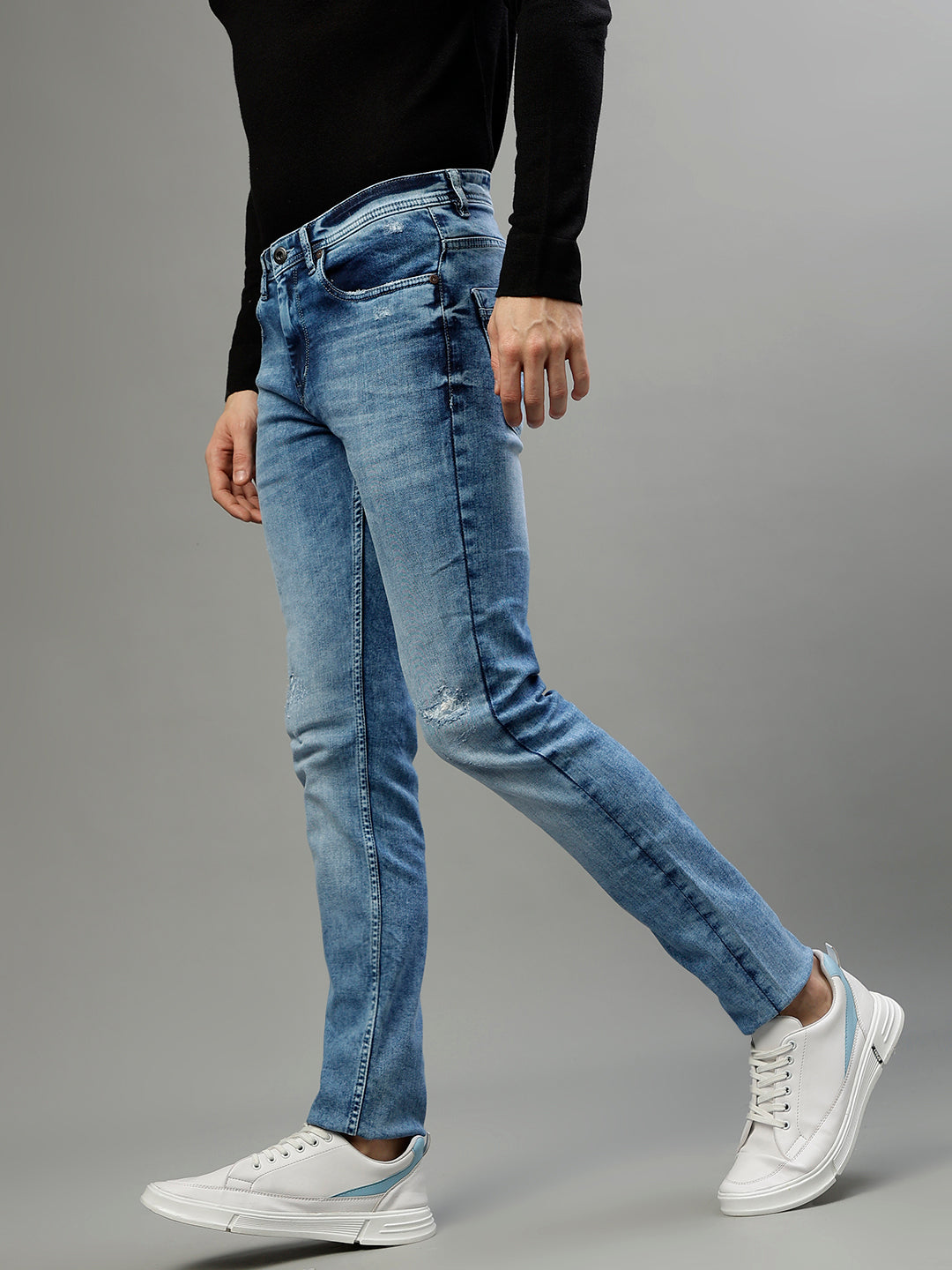 Lindbergh Men Solid Skinny Fit Jeans