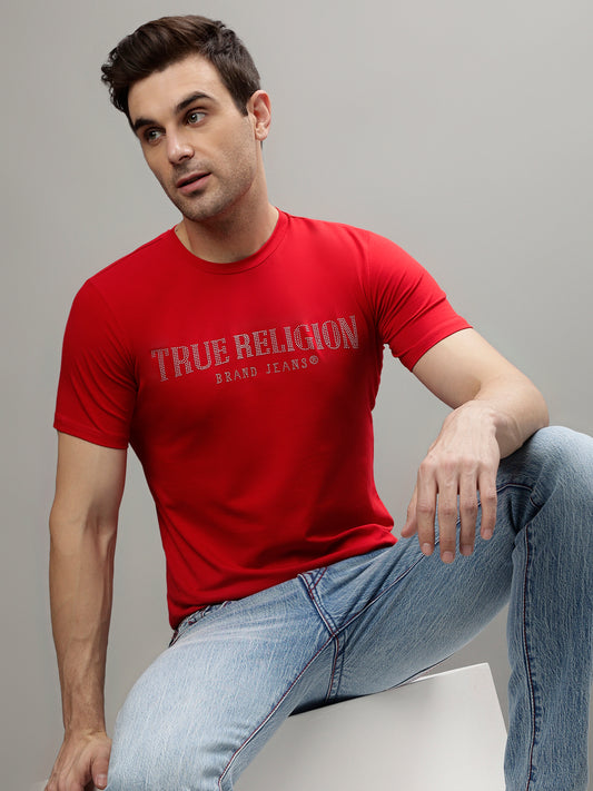 True Religion Red Fashion Regular fit T-Shirt