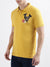 True Religion Yellow Fashion Logo Regular Fit Polo T-Shirt