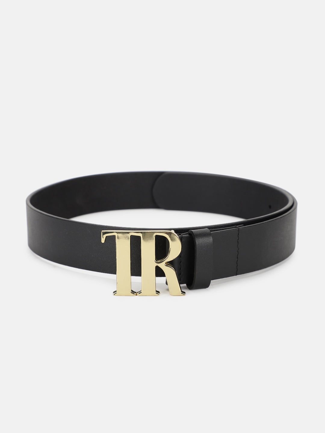 True Religion Men Black Solid Belt