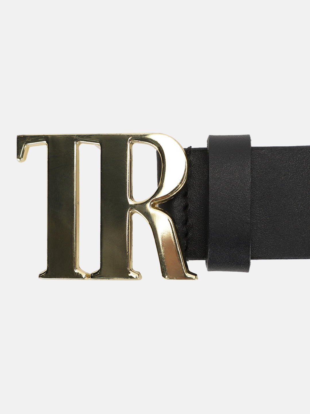 True Religion Men Black Solid Belt