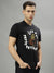 True Religion Black Fashion Printed Regular Fit T-Shirt