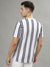 Lindbergh White Fashion Striped Regular Fit T-Shirt