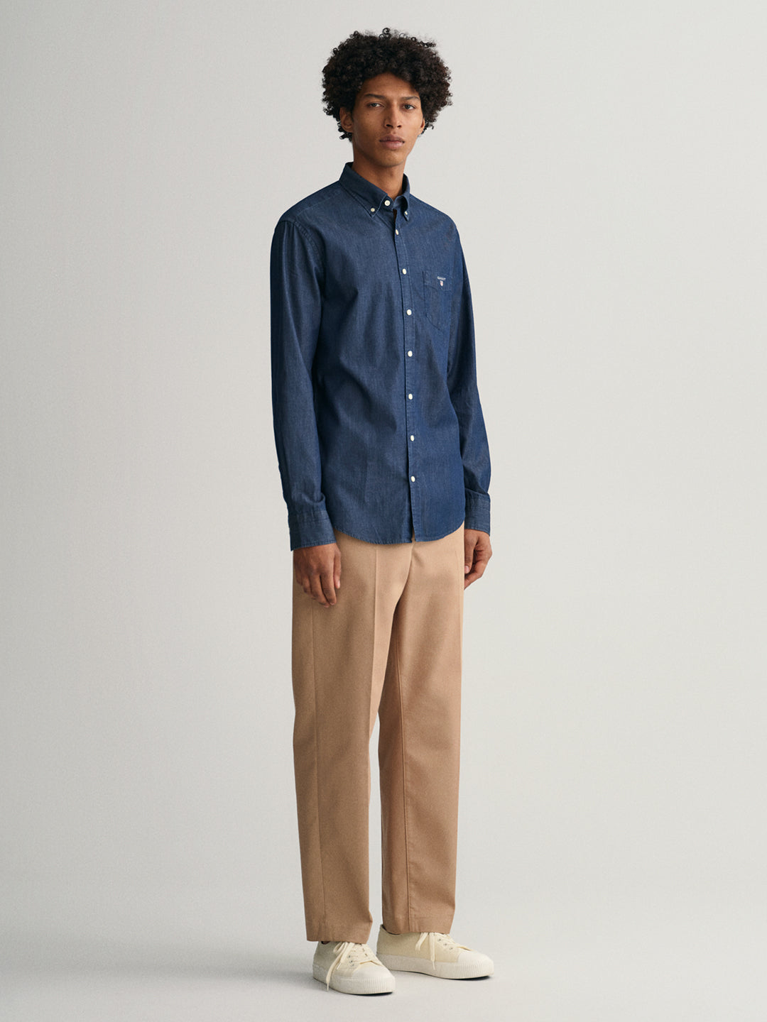 Gant Navy Regular Fit Shirt