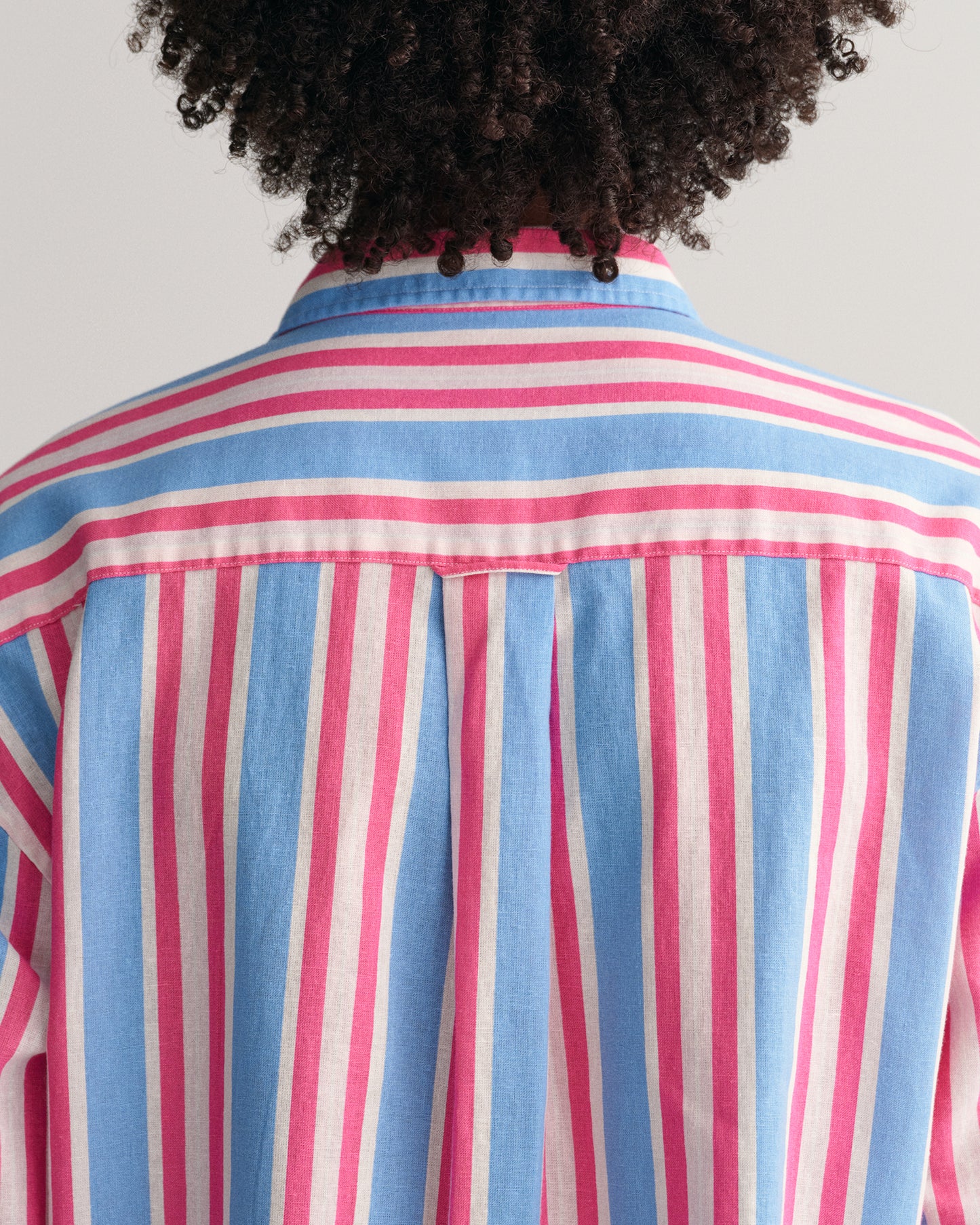 Gant Blue Striped Comfort Fit Shirt