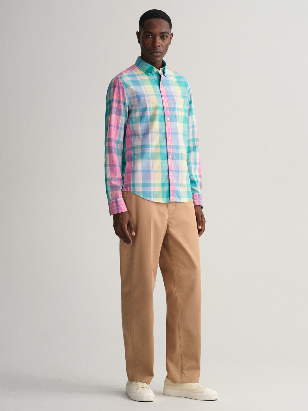 Gant Multi Checked Regular Fit Shirt