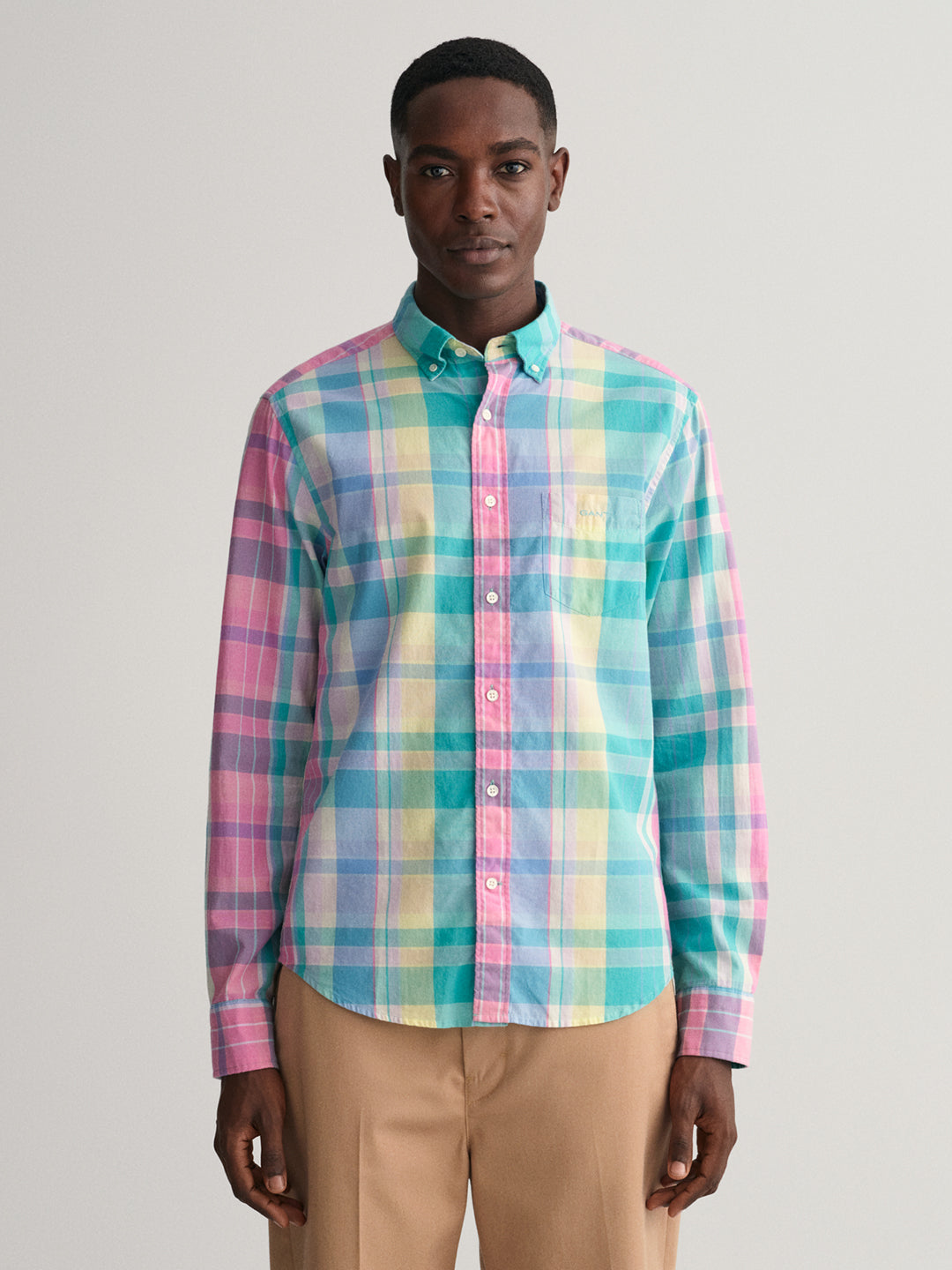 Gant Multi Checked Regular Fit Shirt