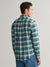 Gant Green Oxford Checked Regular Fit Shirt